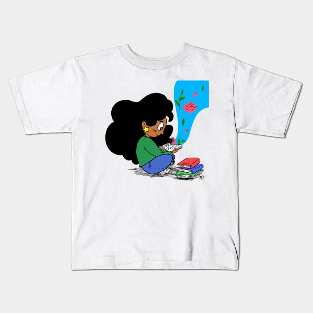 Young, Gifted & Black Kids T-Shirt by aliyahart